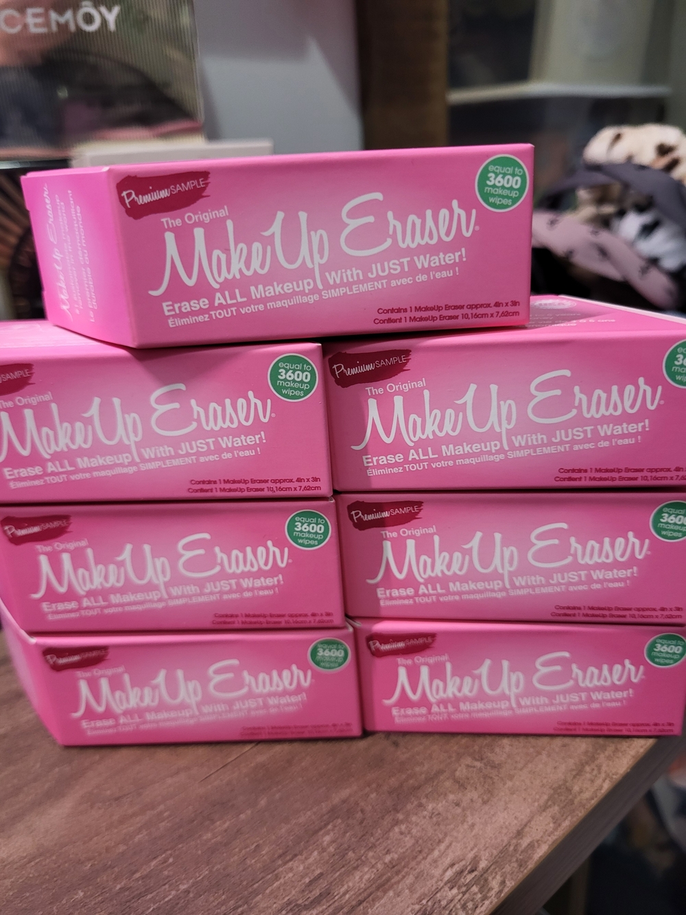 MakeUp Eraser Pink Makeup Remover Cloth Pack - Reusable Gentle Cleansing
